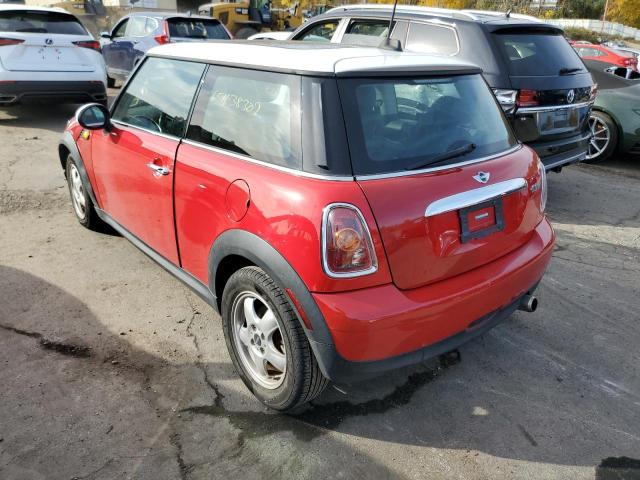 Photo 3 from auction – 2010 MINI COOPER with VIN WMWMF3C53ATU78239