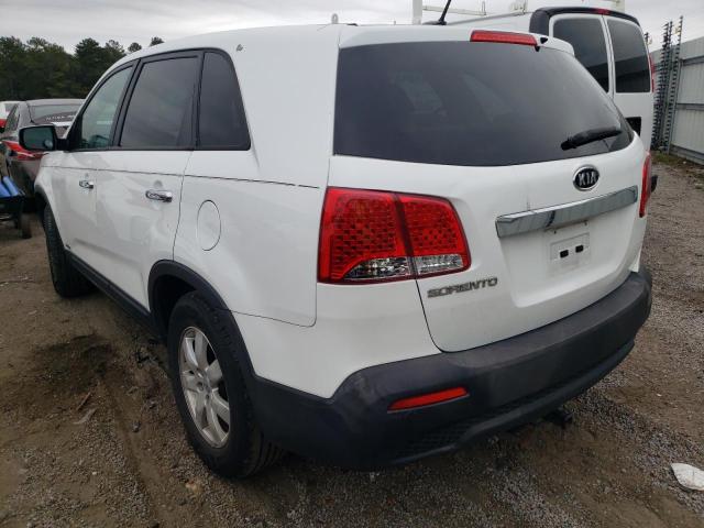 Photo 3 from auction – 2013 KIA SORENTO LX with VIN 5XYKTDA60DG421792