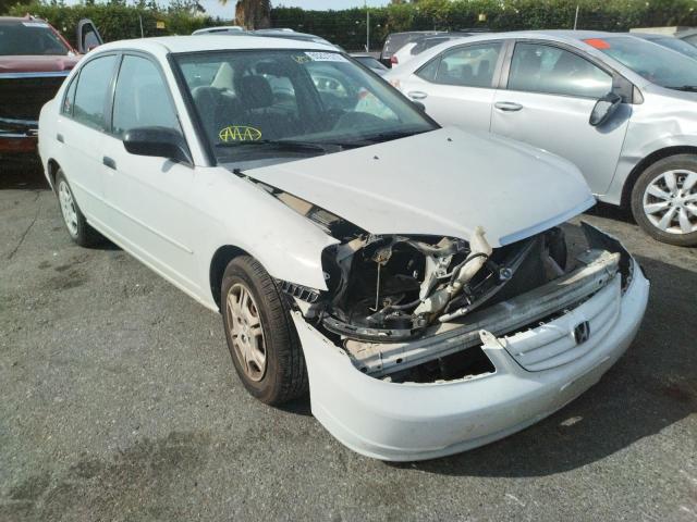 HONDA CIVIC LX 2001 with VIN 2HGES16531H537839 - Photo from auction