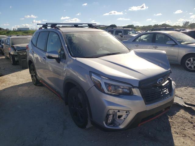 SUBARU FORESTER S 2021 with VIN JF2SKALC8MH458733 - Photo from auction