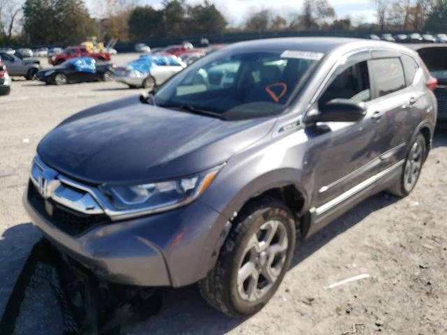 Photo 2 from auction – 2017 HONDA CR-V EXL with VIN 7FARW1H88HE035179