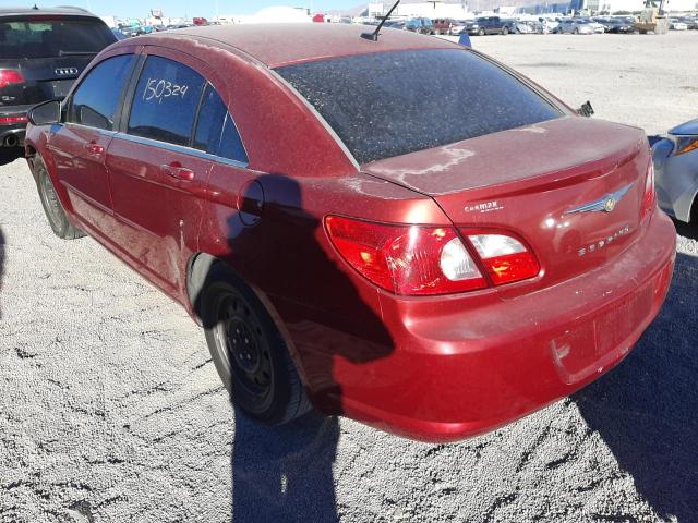 Photo 3 from auction – 2008 CHRYSLER SEBRING LX with VIN 1C3LC46J98N152406
