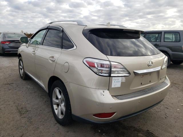 Photo 3 from auction – 2011 LEXUS RX 350 with VIN 2T2BK1BA1BC113944