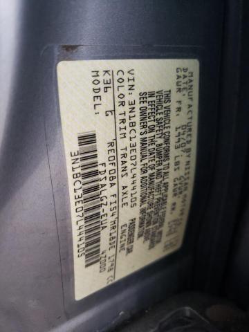 Photo 10 from auction – 2007 NISSAN VERSA S with VIN 3N1BC13E07L444105