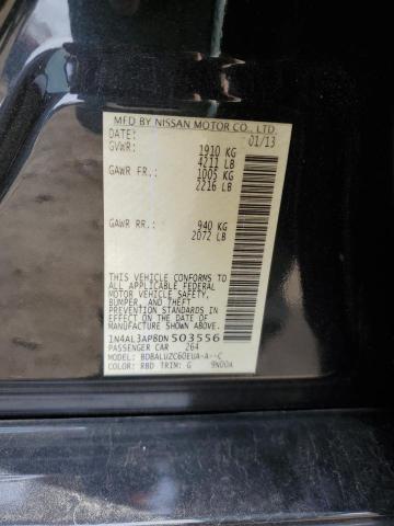 Photo 10 from auction – 2013 NISSAN ALTIMA 2.5 with VIN 1N4AL3AP8DN503556