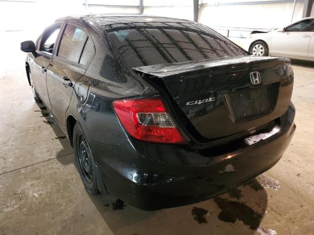Photo 3 from auction – 2012 HONDA CIVIC LX with VIN 2HGFB2F54CH526085