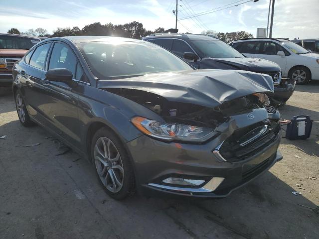 FORD FUSION SE 2017 with VIN 3FA6P0HD1HR249972 - Photo from auction
