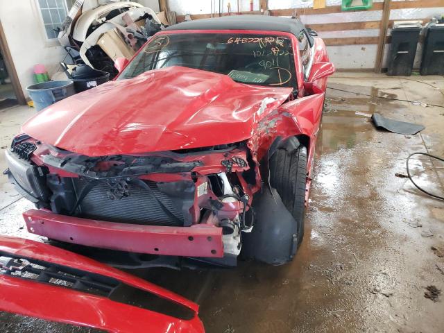 Photo 9 from auction – 2015 CHEVROLET CAMARO LT with VIN 2G1FD3D35F9269011