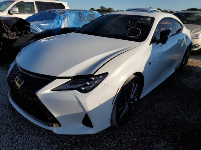 Photo 2 from auction – 2021 LEXUS RC 350 BAS with VIN JTHGZ5BC3M5023997