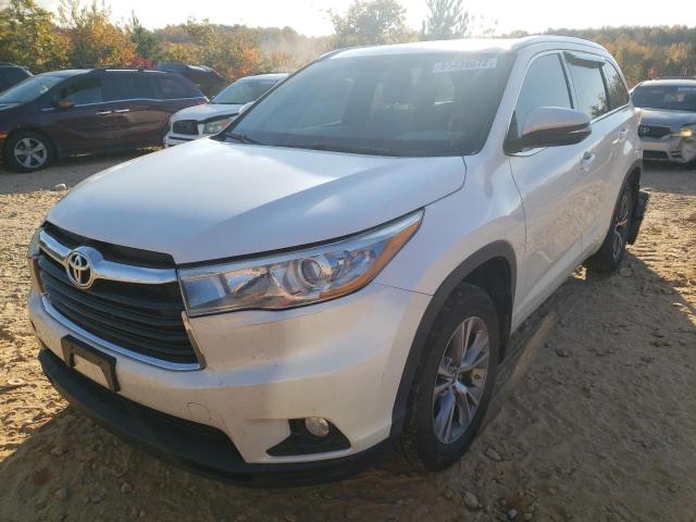 Photo 2 from auction – 2016 TOYOTA HIGHLANDER with VIN 5TDJKRFH5GS295376