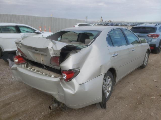 Photo 4 from auction – 2004 LEXUS ES 330 with VIN JTHBA30G140022016