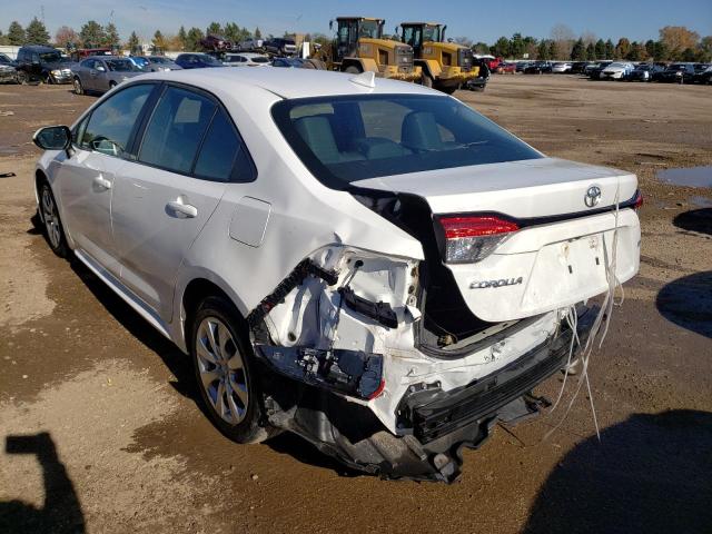 Photo 3 from auction – 2020 TOYOTA COROLLA LE with VIN 5YFEPRAE1LP039836