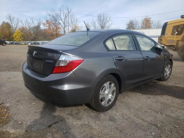 Photo 4 from auction – 2012 HONDA CIVIC HYBR with VIN JHMFB4F23CS000764
