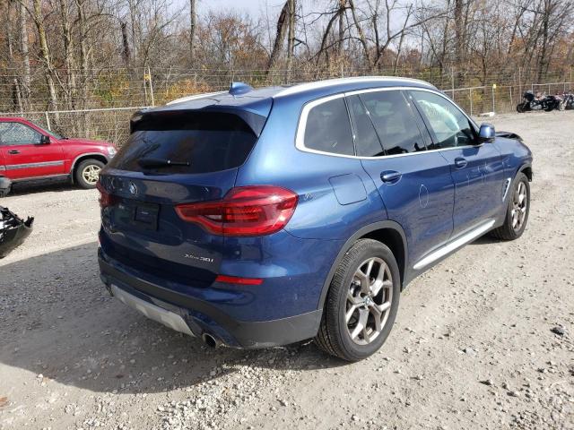 Photo 4 from auction – 2021 BMW X3 XDRIVE3 with VIN 5UXTY5C03M9G81594