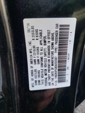 Photo 10 from auction – 2014 HONDA ACCORD SPO with VIN 1HGCR2F5XEA252567