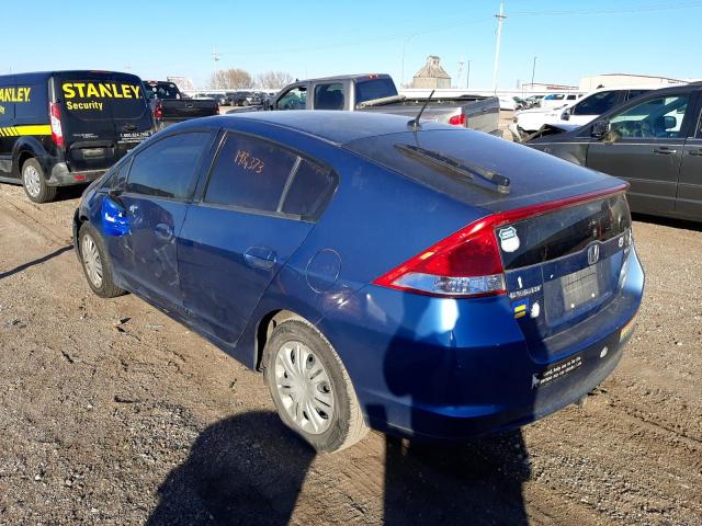 Photo 3 from auction – 2010 HONDA INSIGHT LX with VIN JHMZE2H57AS033019