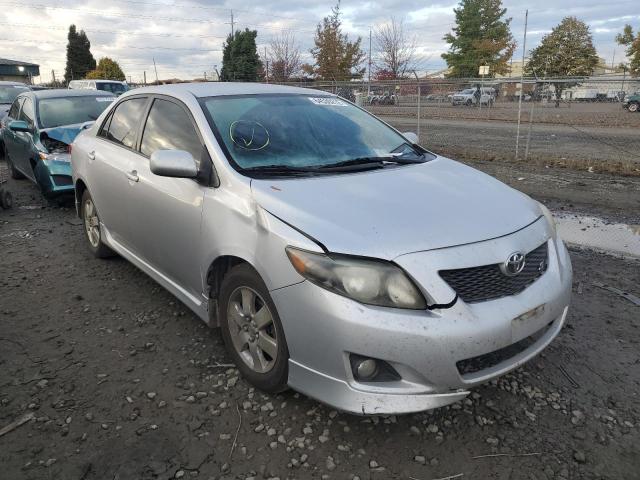 TOYOTA COROLLA BA 2009 with VIN 1NXBU40E59Z076315 - Photo from auction