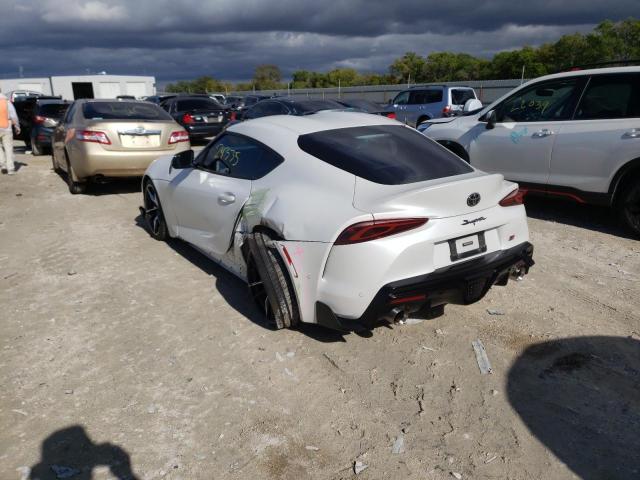 Photo 3 from auction – 2021 TOYOTA SUPRA BASE with VIN WZ1DB0C08MW034859