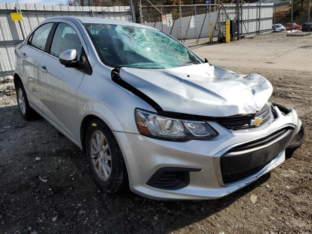 CHEVROLET SONIC LT 2017 with VIN 1G1JD5SH9H4120059 - Photo from auction
