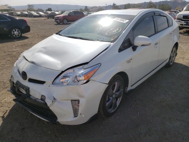 Photo 2 from auction – 2015 TOYOTA PRIUS with VIN JTDKN3DU6F0403868