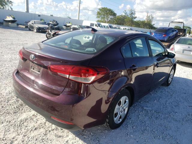 Photo 4 from auction – 2017 KIA FORTE LX with VIN 3KPFK4A72HE033799