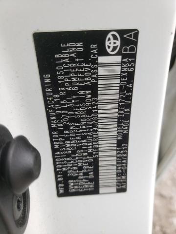 Photo 10 from auction – 2018 TOYOTA COROLLA L with VIN 5YFBURHE9JP801423