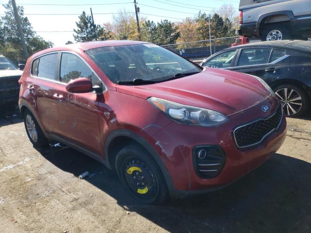 KIA SPORTAGE L 2018 with VIN KNDPMCAC2J7319650 - Photo from auction