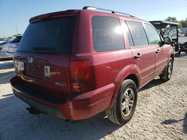 Photo 4 from auction – 2004 HONDA PILOT EXL with VIN 2HKYF18734H513454