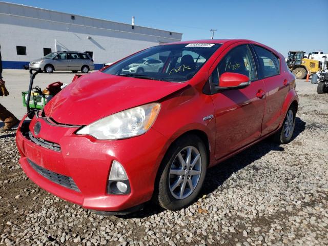 Photo 2 from auction – 2013 TOYOTA PRIUS C with VIN JTDKDTB35D1040449