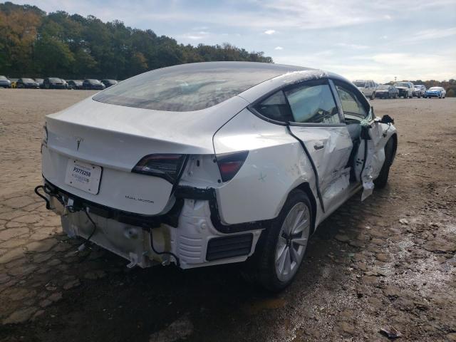 Photo 4 from auction – 2022 TESLA MODEL 3 with VIN 5YJ3E1EB3NF340427