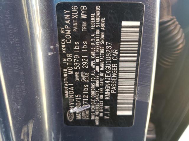 Photo 10 from auction – 2016 HYUNDAI GENESIS 3. with VIN KMHGN4JEXGU108237