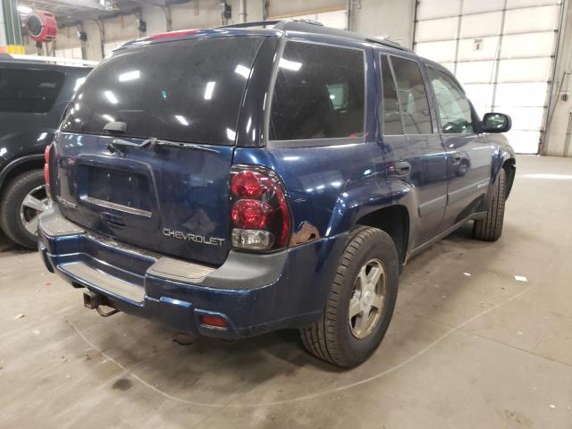 Photo 4 from auction – 2004 CHEVROLET TRAILBLAZE with VIN 1GNDT13S942389783