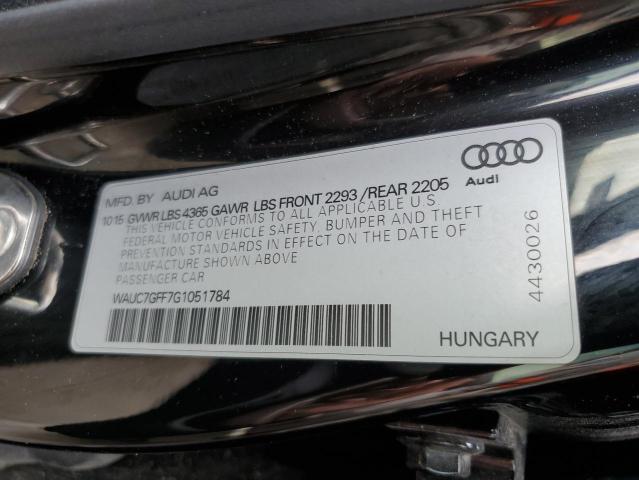 Photo 10 from auction – 2016 AUDI A3 PREMIUM with VIN WAUC7GFF7G1051784
