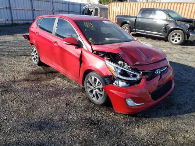 Photo 1 from auction – 2016 HYUNDAI ACCENT SPO with VIN KMHCU5AE2GU261847