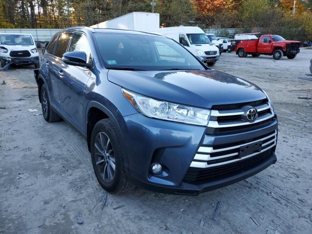 TOYOTA HIGHLANDER 2019 with VIN 5TDJZRFH7KS727504 - Photo from auction