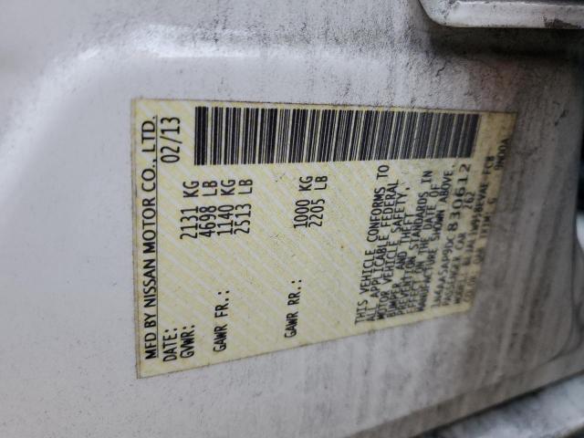Photo 10 from auction – 2013 NISSAN MAXIMA S with VIN 1N4AA5AP9DC830612