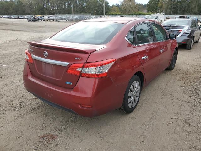 Photo 4 from auction – 2013 NISSAN SENTRA S with VIN 3N1AB7AP7DL712116