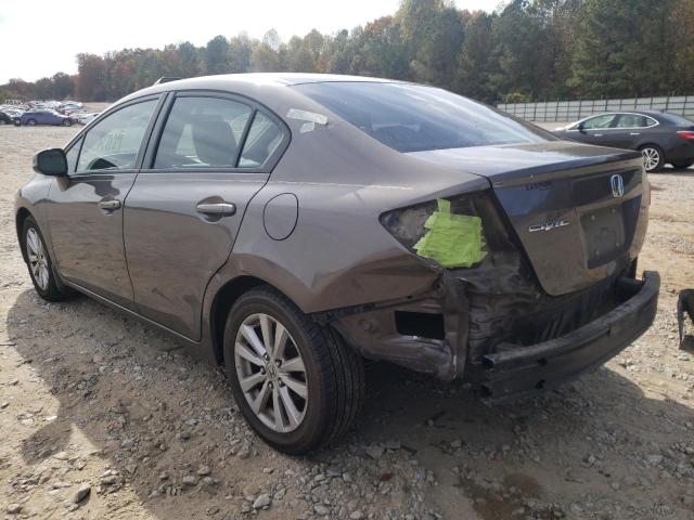 Photo 3 from auction – 2012 HONDA CIVIC EX with VIN 2HGFB2F89CH514055