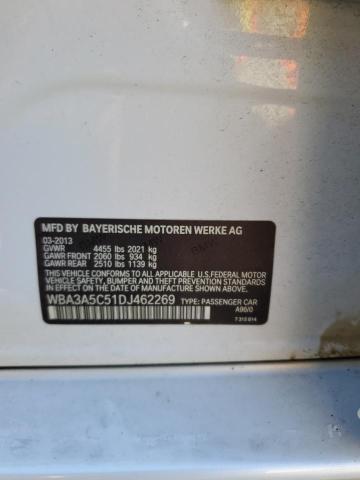 Photo 10 from auction – 2013 BMW 328 I with VIN WBA3A5C51DJ462269