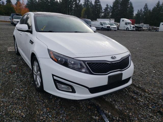 KIA OPTIMA EX 2014 with VIN 5XXGN4A7XEG338336 - Photo from auction