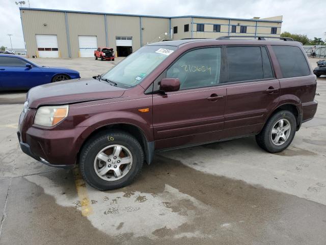 HONDA PILOT EXL 2007 with VIN 5FNYF286X7B011573 - Photo from auction