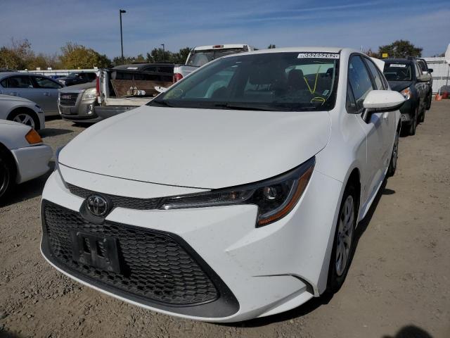 Photo 2 from auction – 2021 TOYOTA COROLLA LE with VIN 5YFEPMAE9MP246477