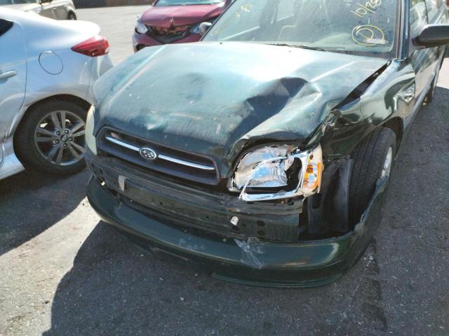Photo 9 from auction – 2002 SUBARU LEGACY L with VIN 4S3BH635627305072