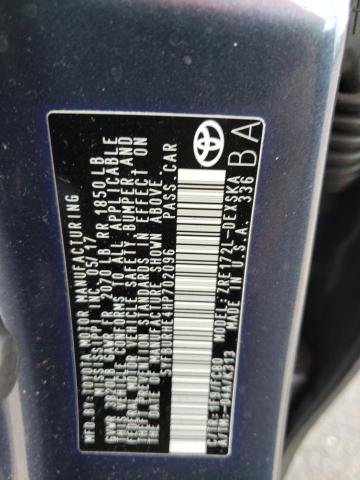 Photo 10 from auction – 2017 TOYOTA COROLLA L with VIN 5YFBURHE4HP702096