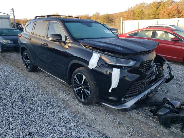 Photo 1 from auction – 2021 TOYOTA HIGHLANDER with VIN 5TDJZRBH5MS078200