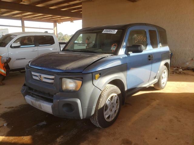 Photo 2 from auction – 2007 HONDA ELEMENT LX with VIN 5J6YH17327L006208