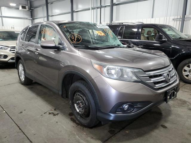 HONDA CR-V EX 2012 with VIN 5J6RM4H58CL044487 - Photo from auction