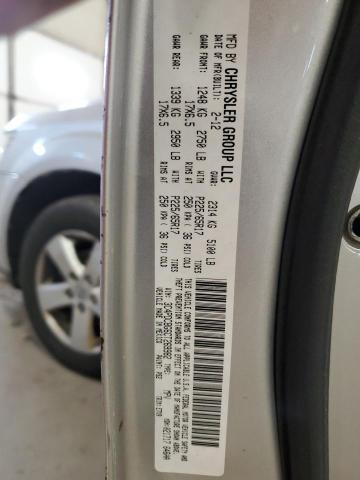 Photo 10 from auction – 2012 DODGE JOURNEY SX with VIN 3C4PDCBG6CT269982