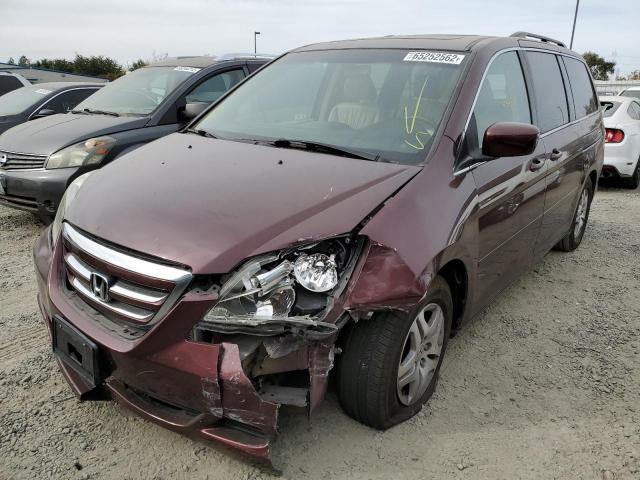 Photo 2 from auction – 2007 HONDA ODYSSEY EX with VIN 5FNRL38657B455883