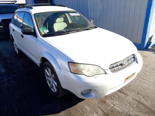 SUBARU LEGACY OUT 2006 with VIN 4S4BP61C367343591 - Photo from auction